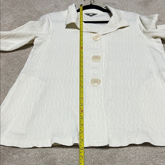 Cream Multiples Button-Up Jacket - Picture 11 of 13